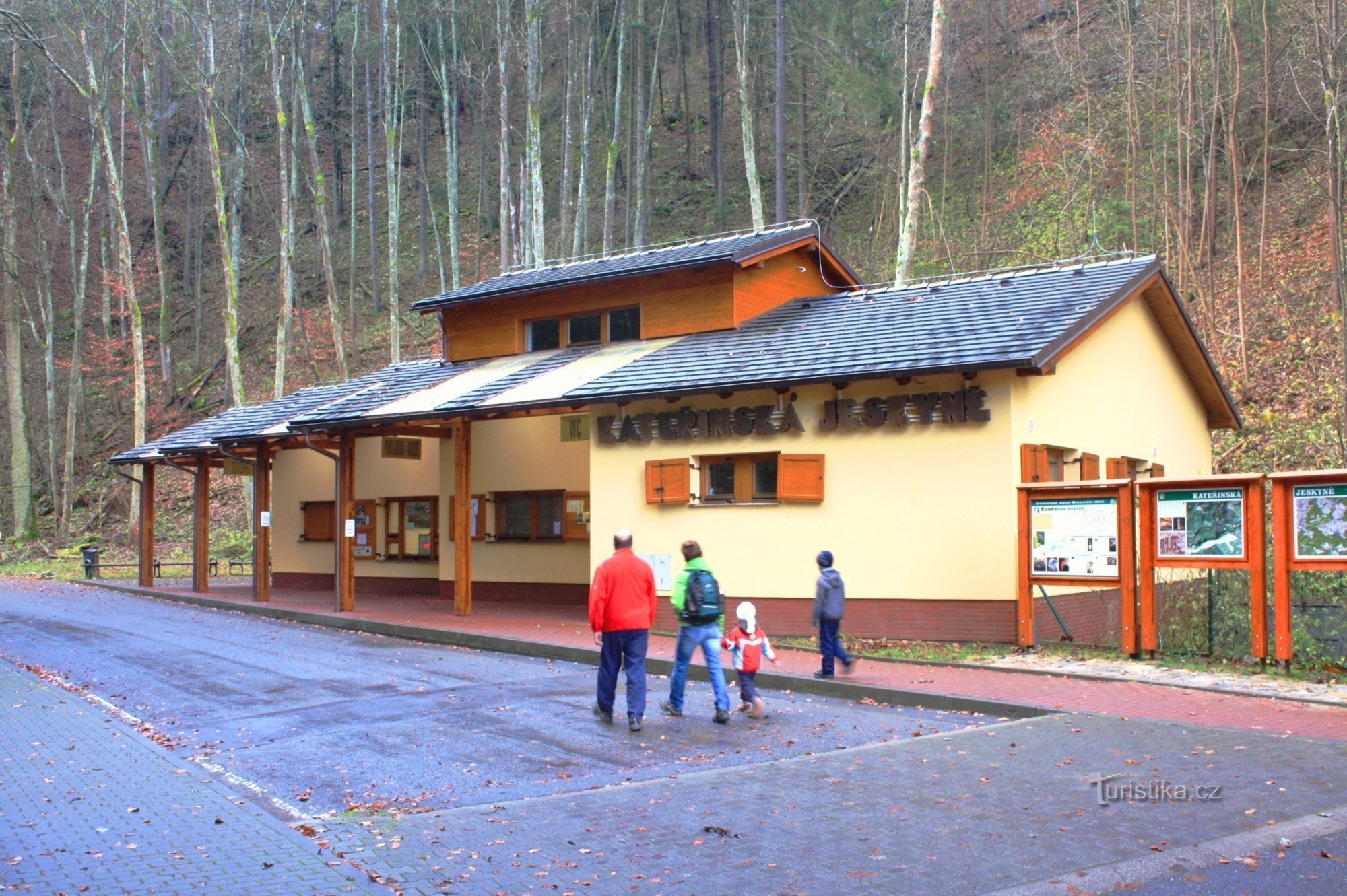 Edifício operacional Kateřinská jeskyná