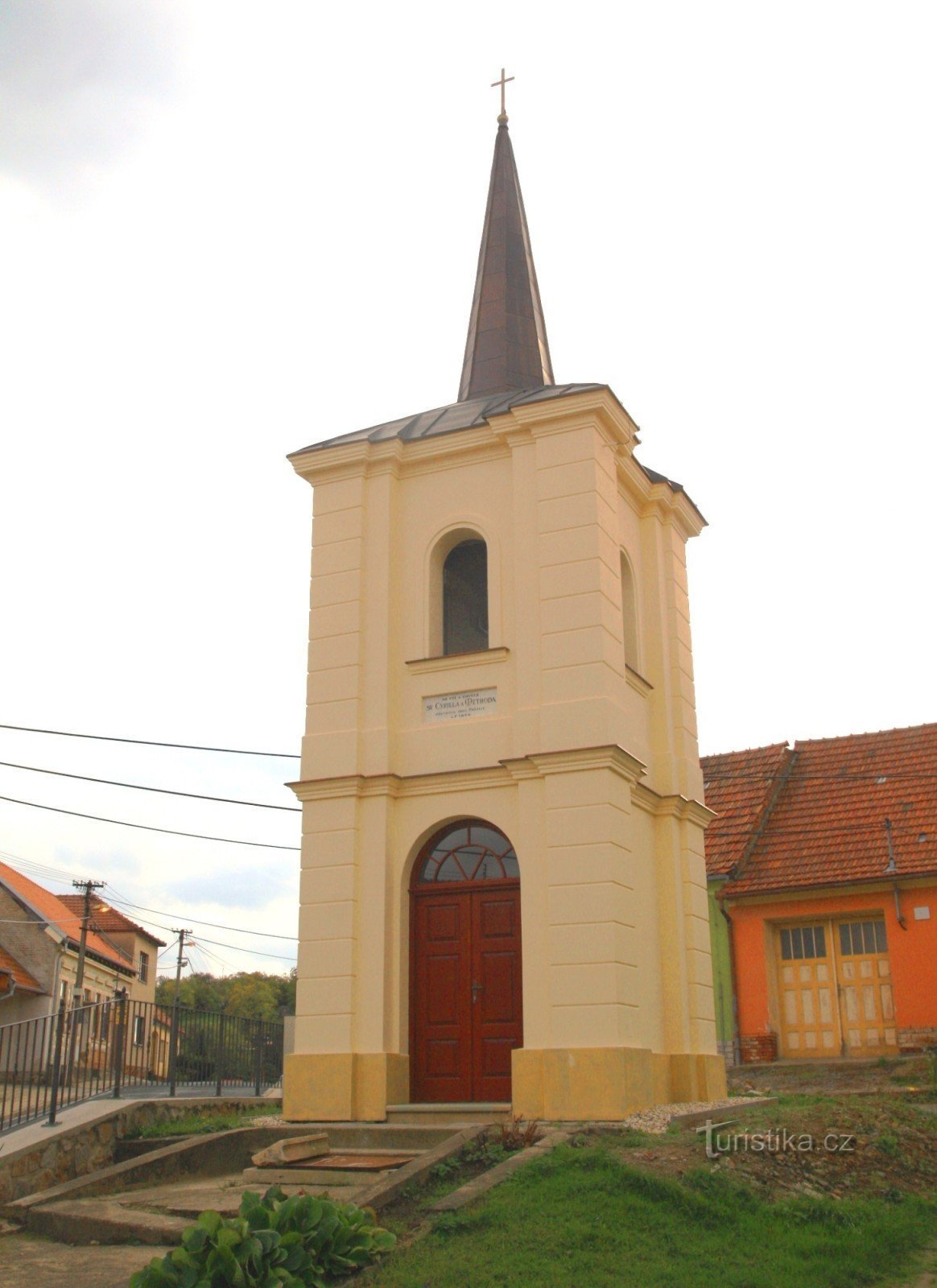 Prštice - clocher