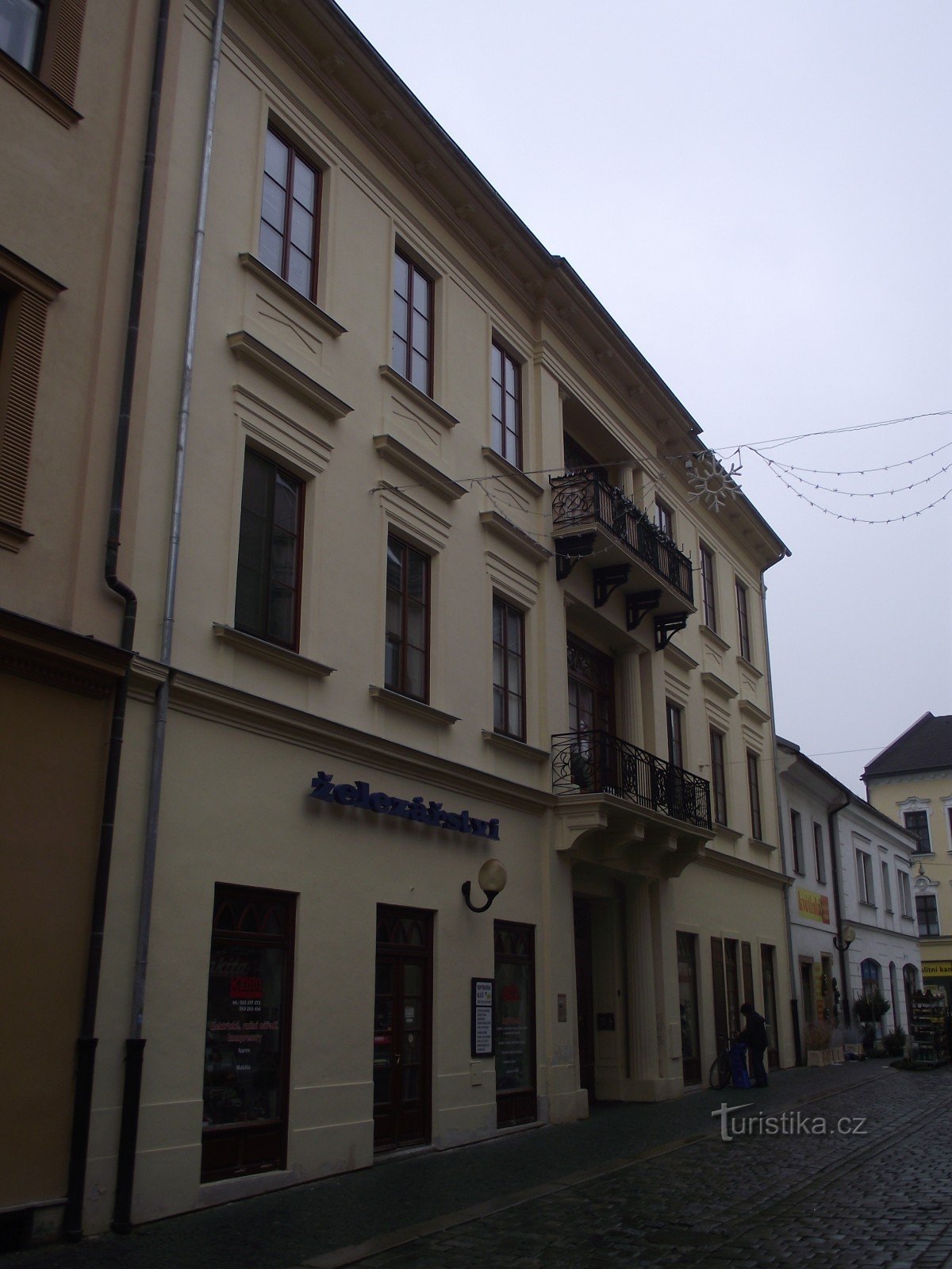 frontage to Starobranská street