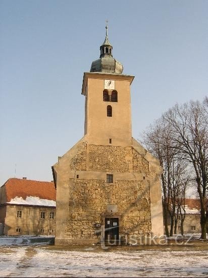 Façade de l'église