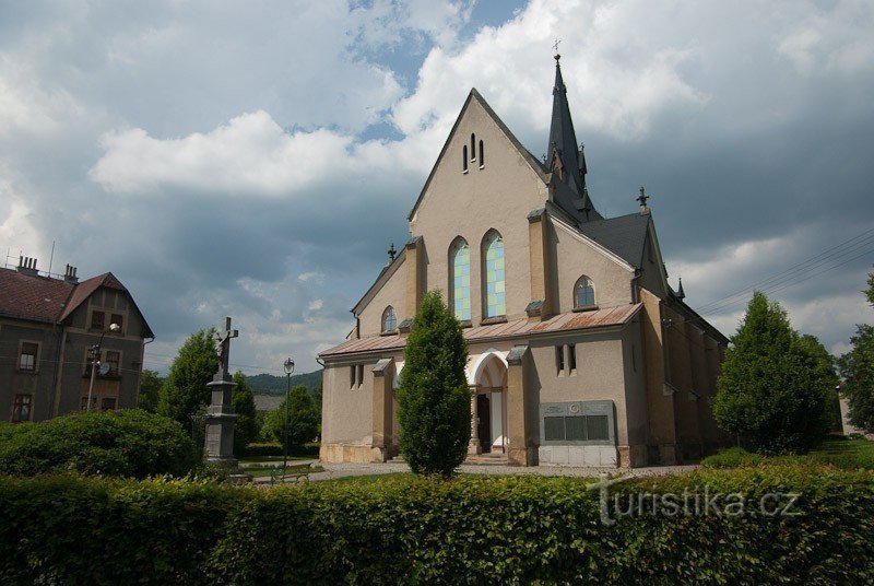 Kyrkans fasad