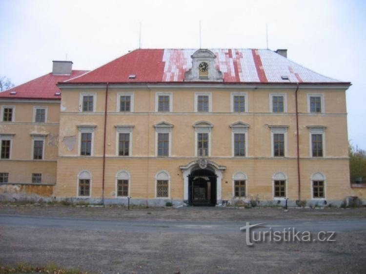 La façade du château