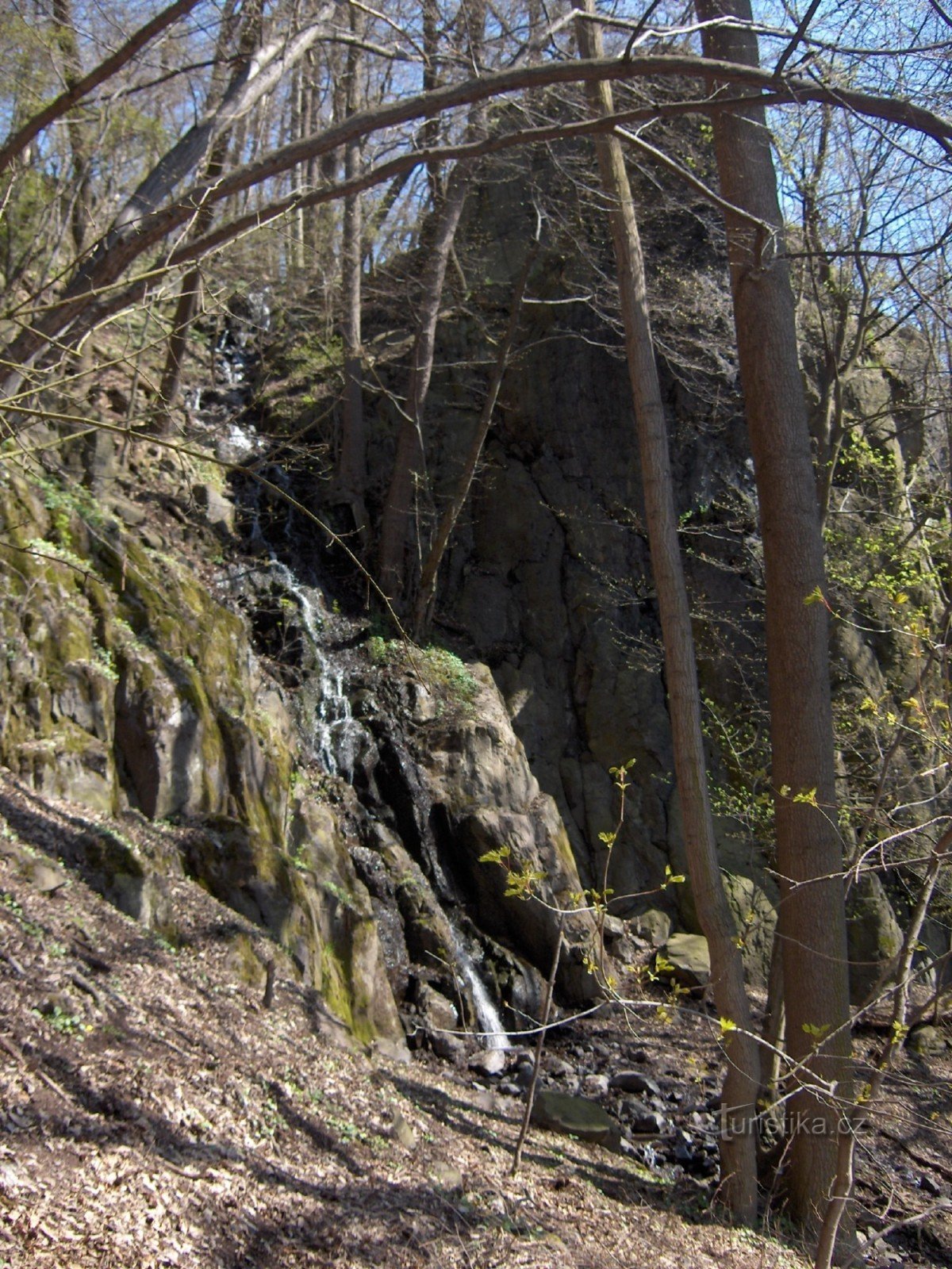 Prüčelsky-Wasserfall