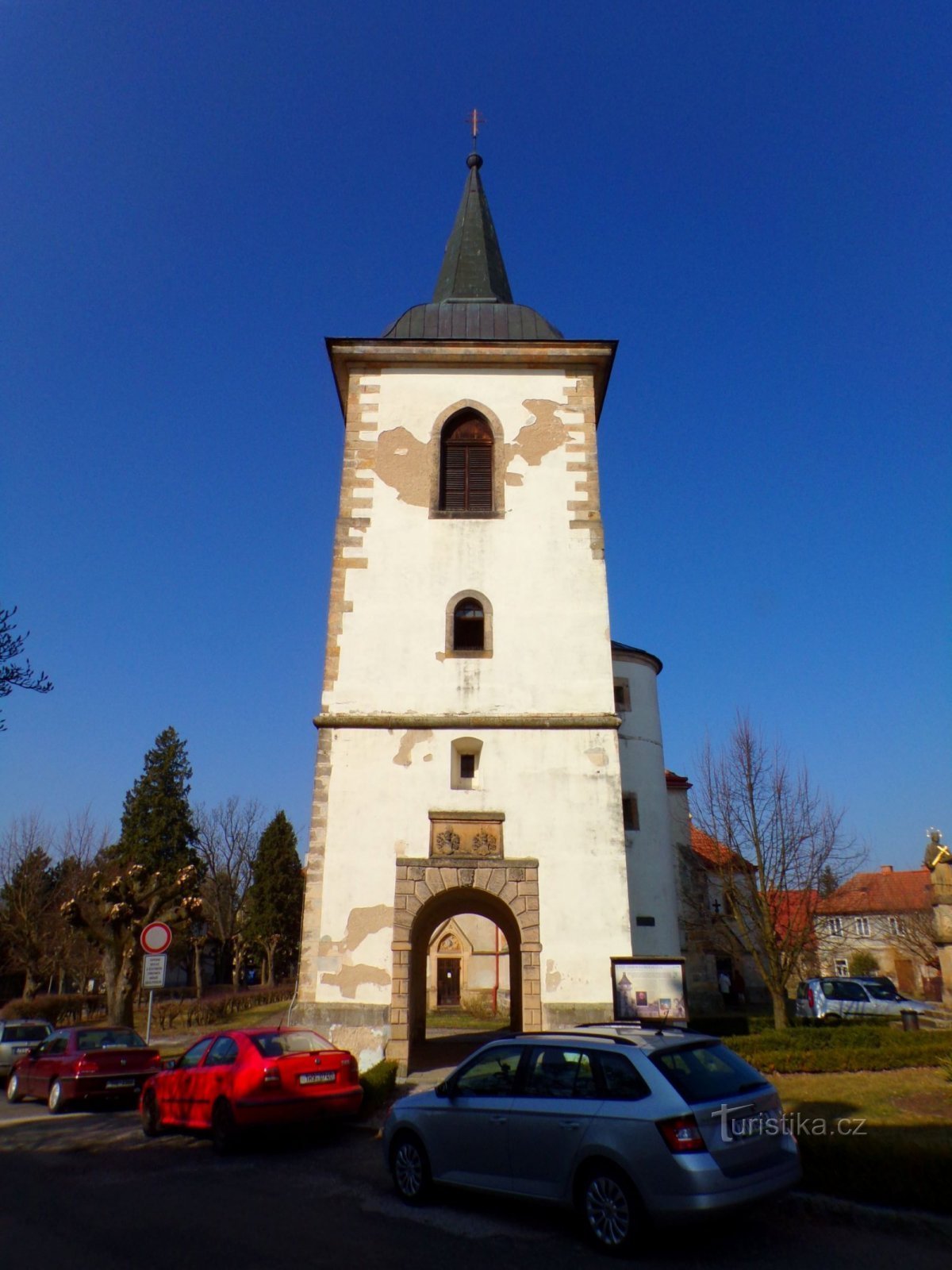 Campanile a torre passante (Miletín, 25.3.2022/XNUMX/XNUMX)