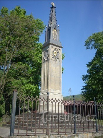 Pruisisch monument in Varvažov