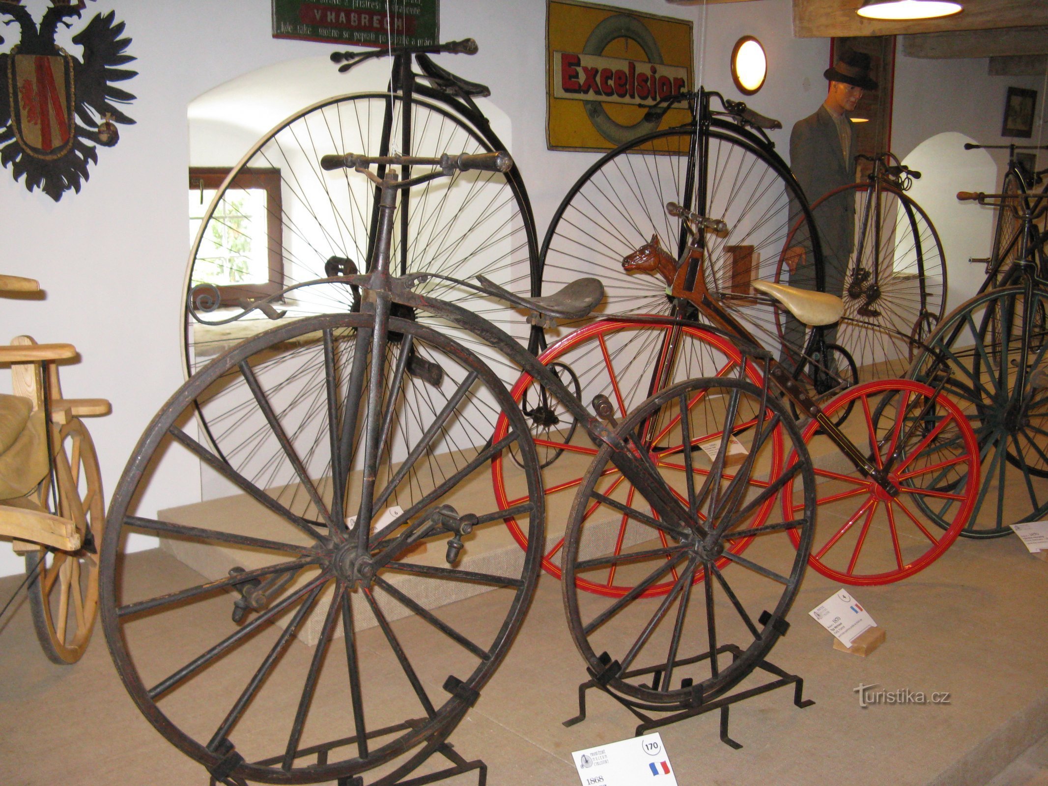 El primer museo checo de ciclismo en Nové Hrady