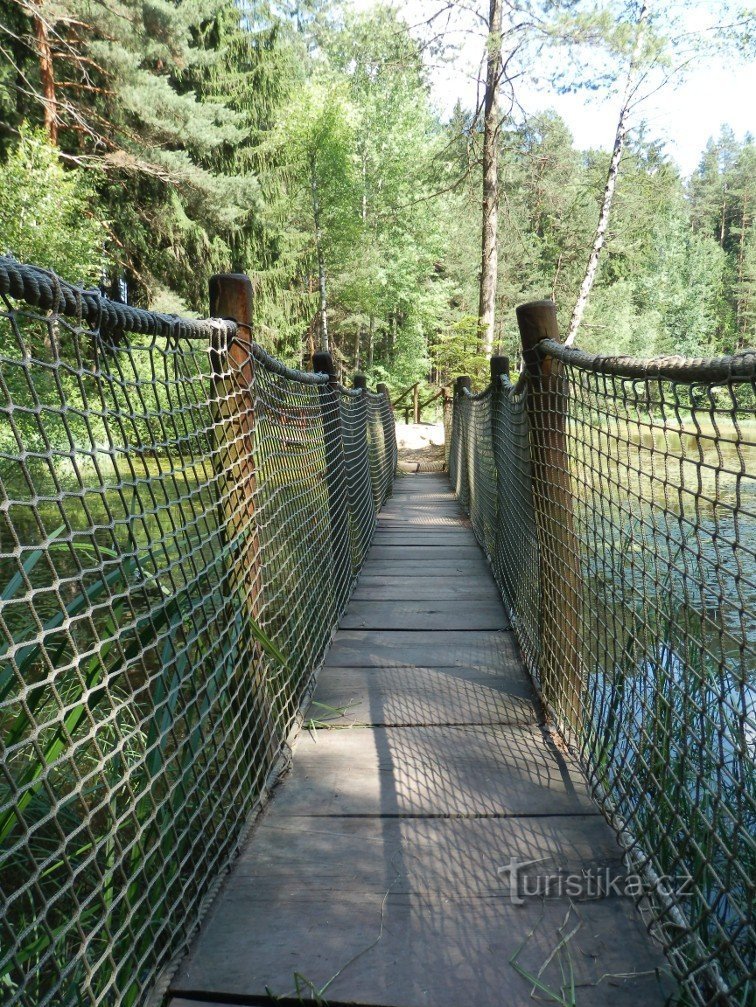 The first footbridge