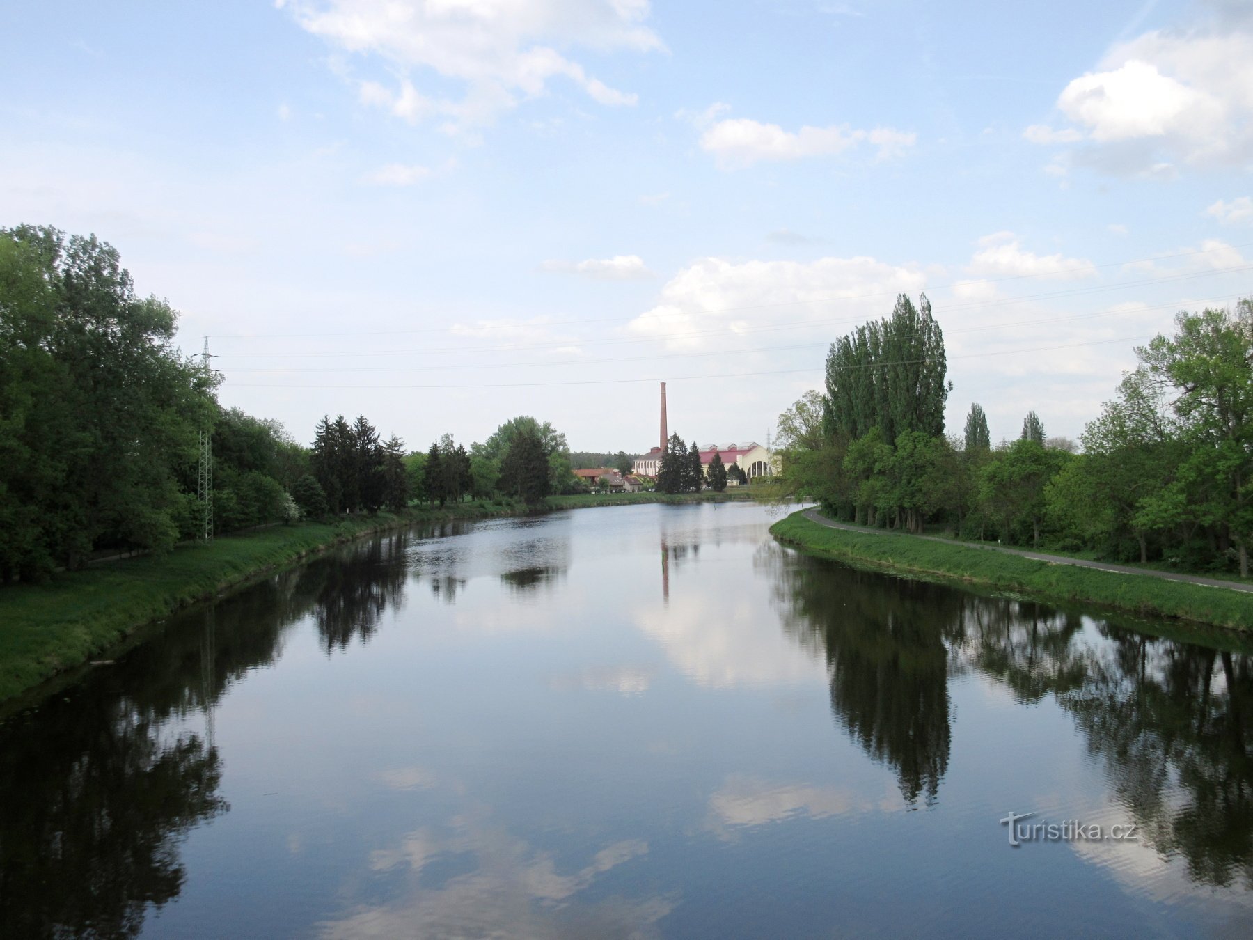 First view of the waterworks