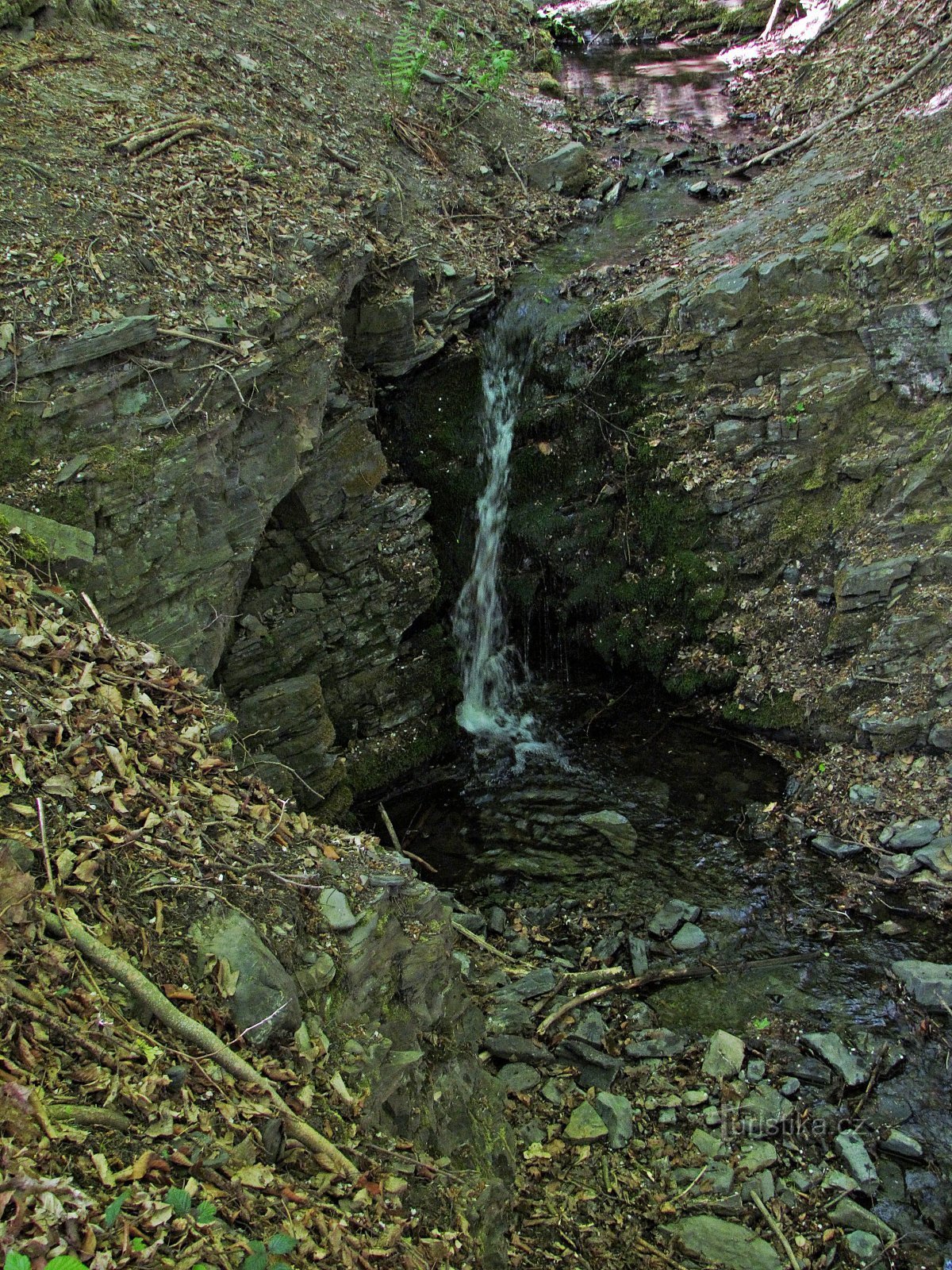 a primeira cachoeira