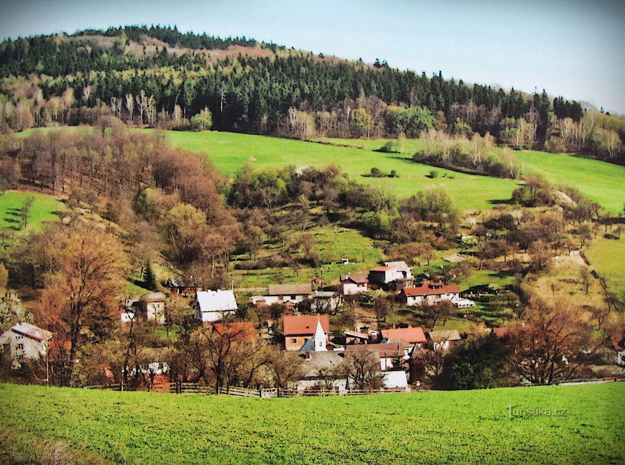 première vue de Držková