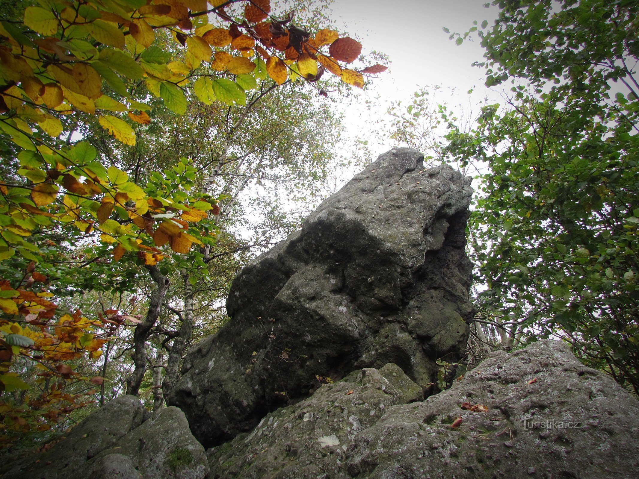 la prima roccia significativa