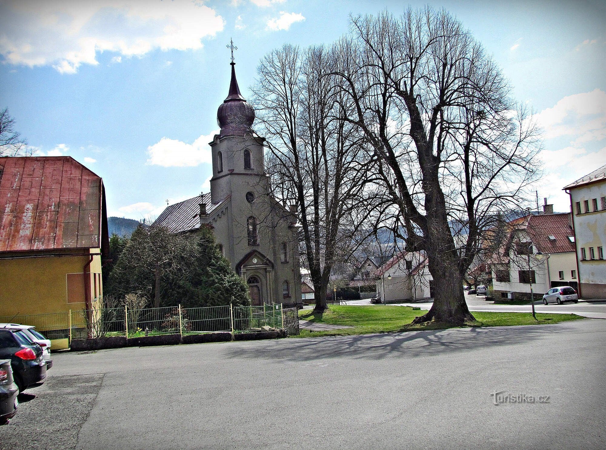 Pržno - Église de la Nativité de la Vierge Marie