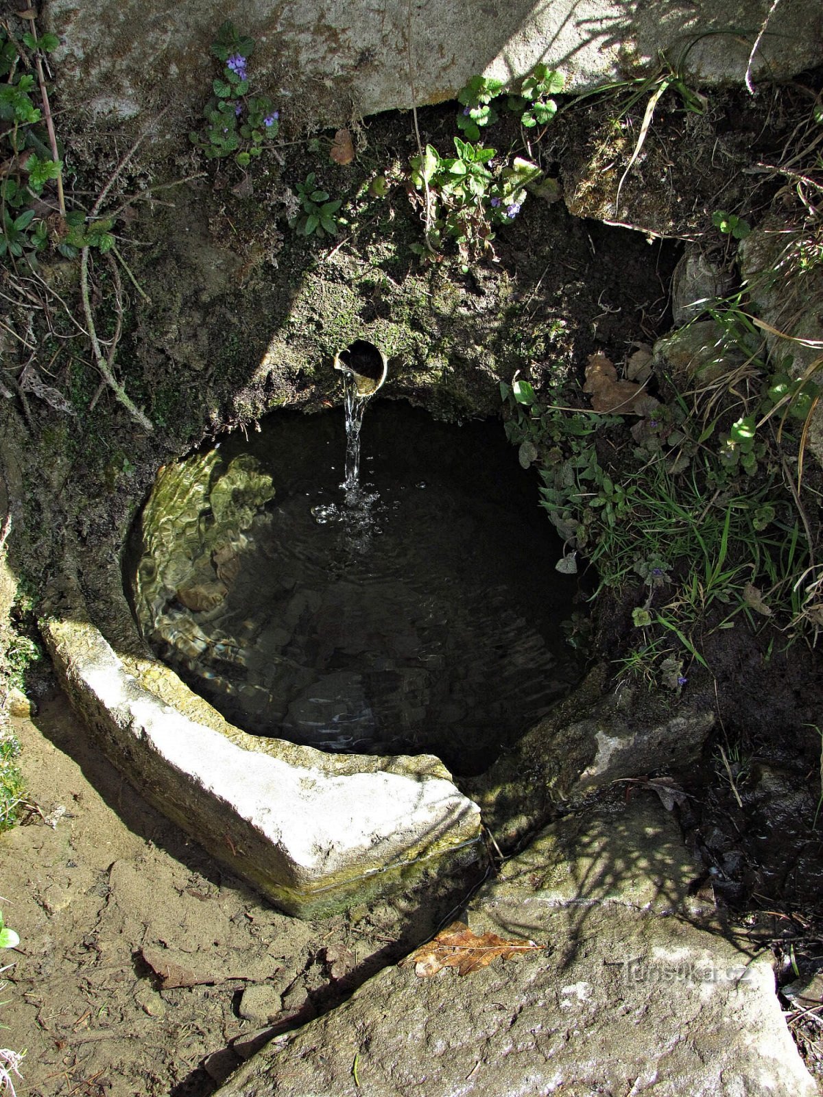 Pržno - Brunnen bei U Terézka