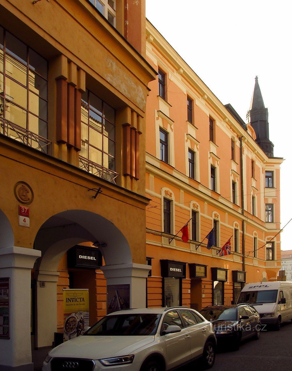 La maison de Puklic à České Budějovice