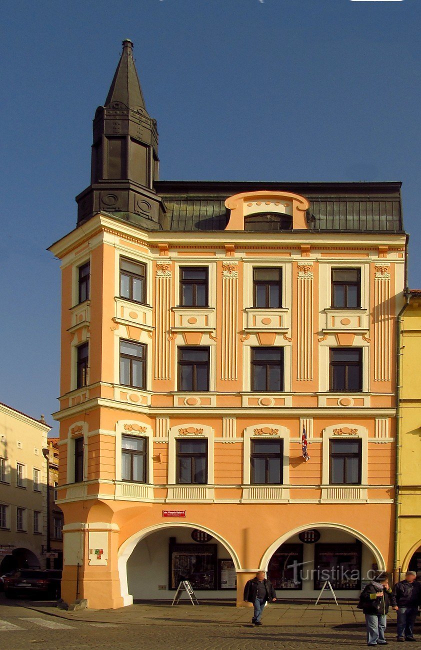 Casa lui Puklic din České Budějovice