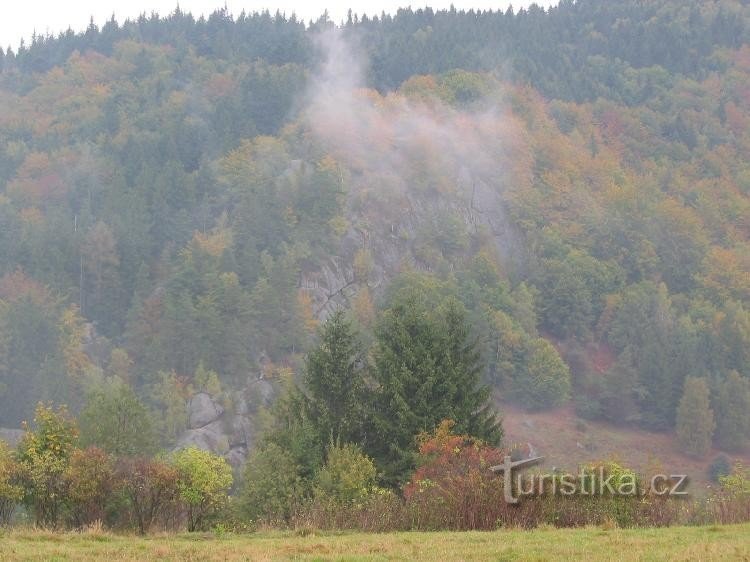 Pulčín: jesen