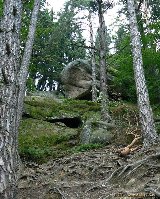 Pulčín-Felsen