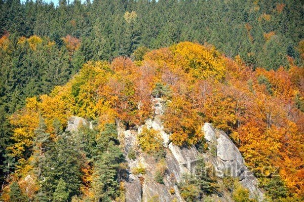 Pulčín-Felsen