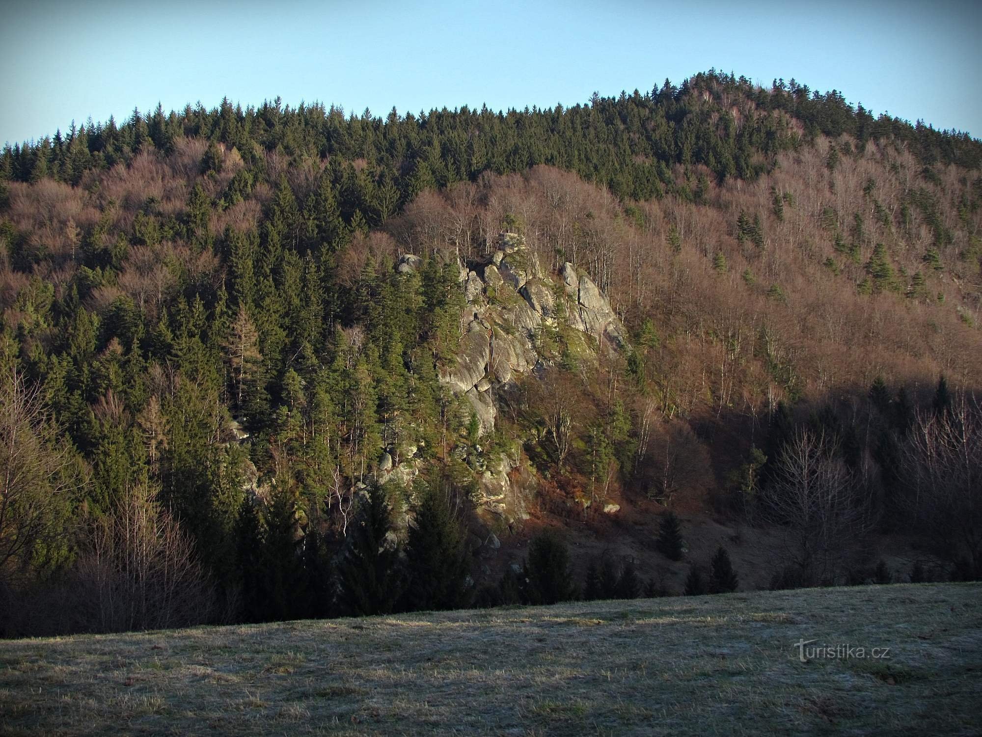 Uitzicht op Pulčín