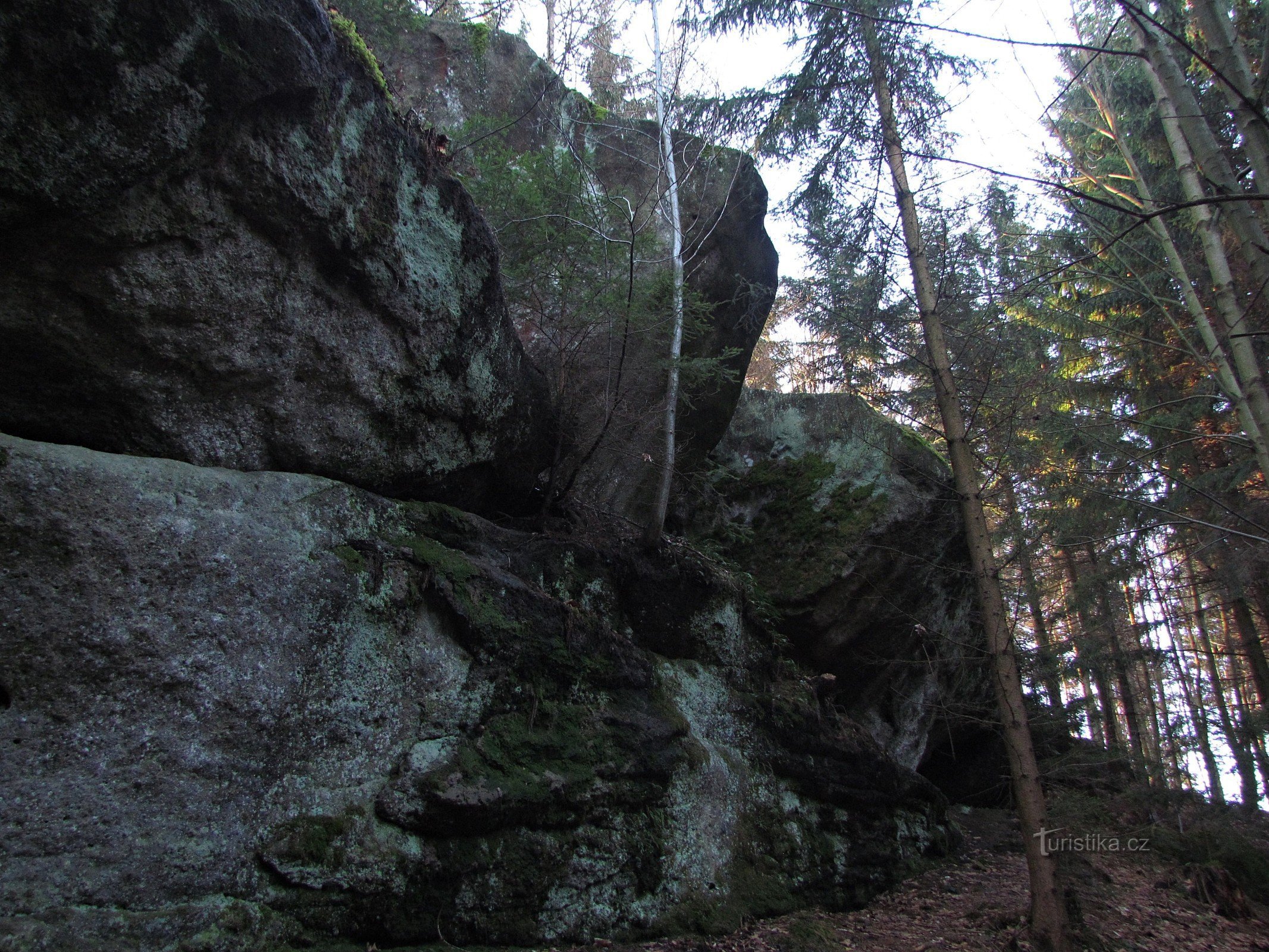 Pulčiny - kamp i stijena Sv. Svatojánka