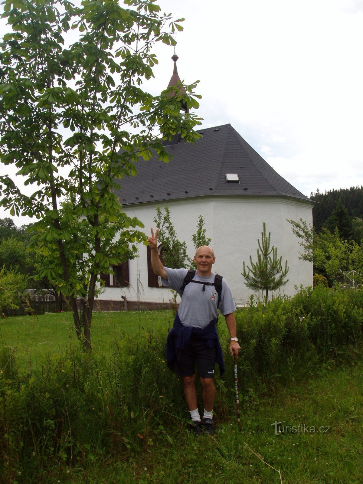 Pusta Rudná - capilla