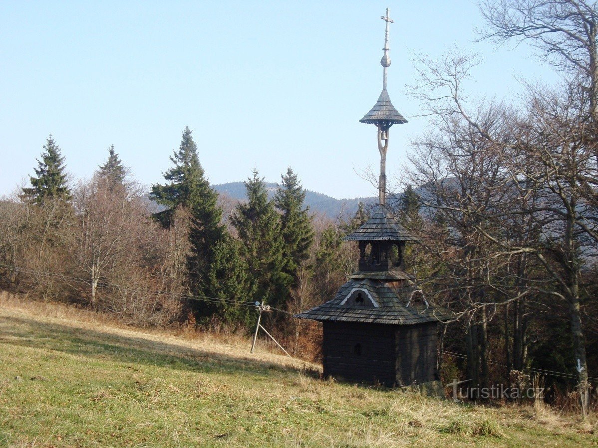 Einsiedeleien-Holzglockenturm-Foto: Ulrych Mir.