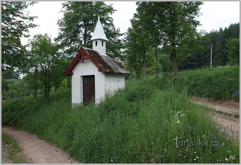 Pustiny, kaplička