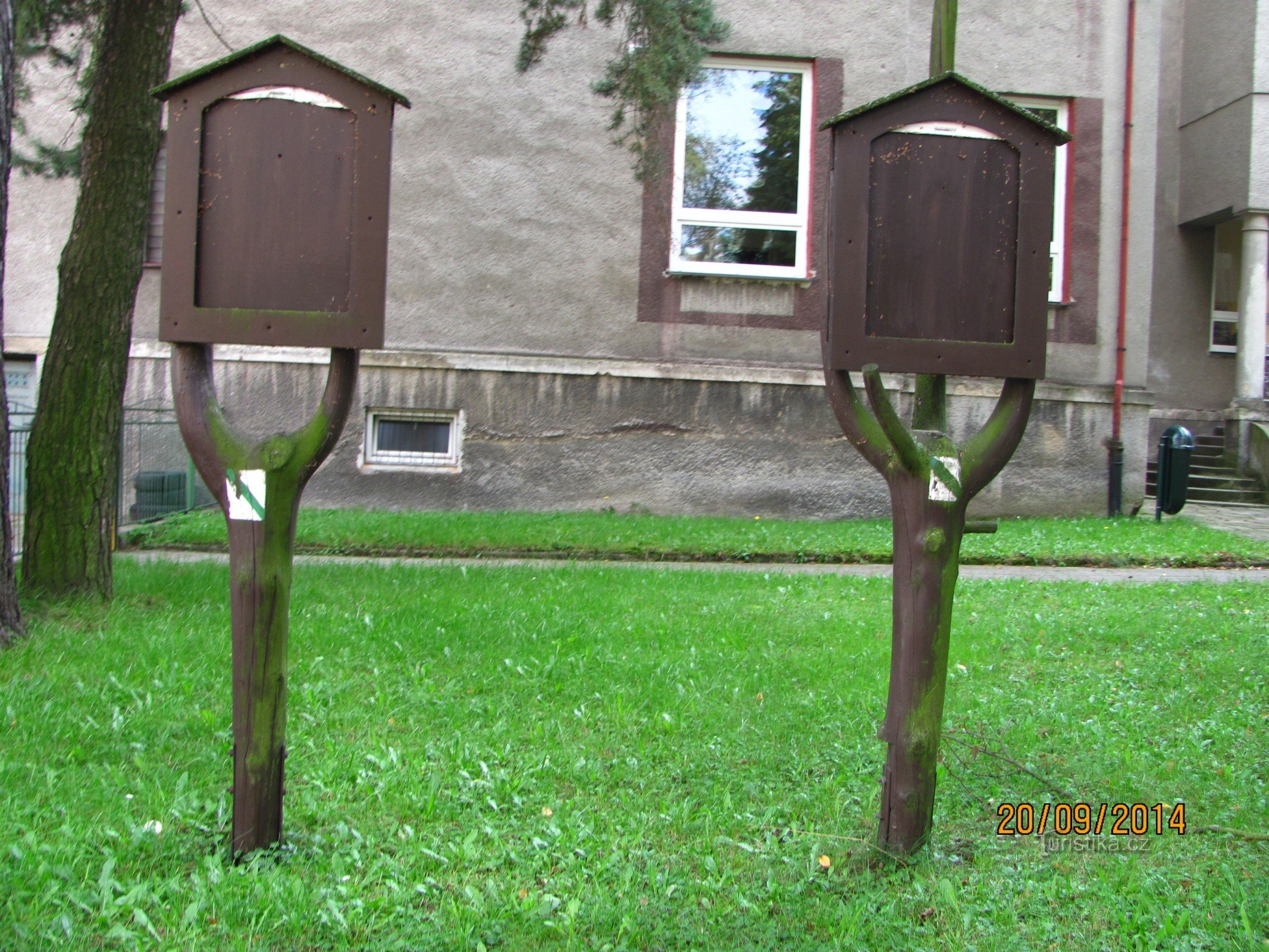 Wandelen langs de educatieve schoolroute in Studénka