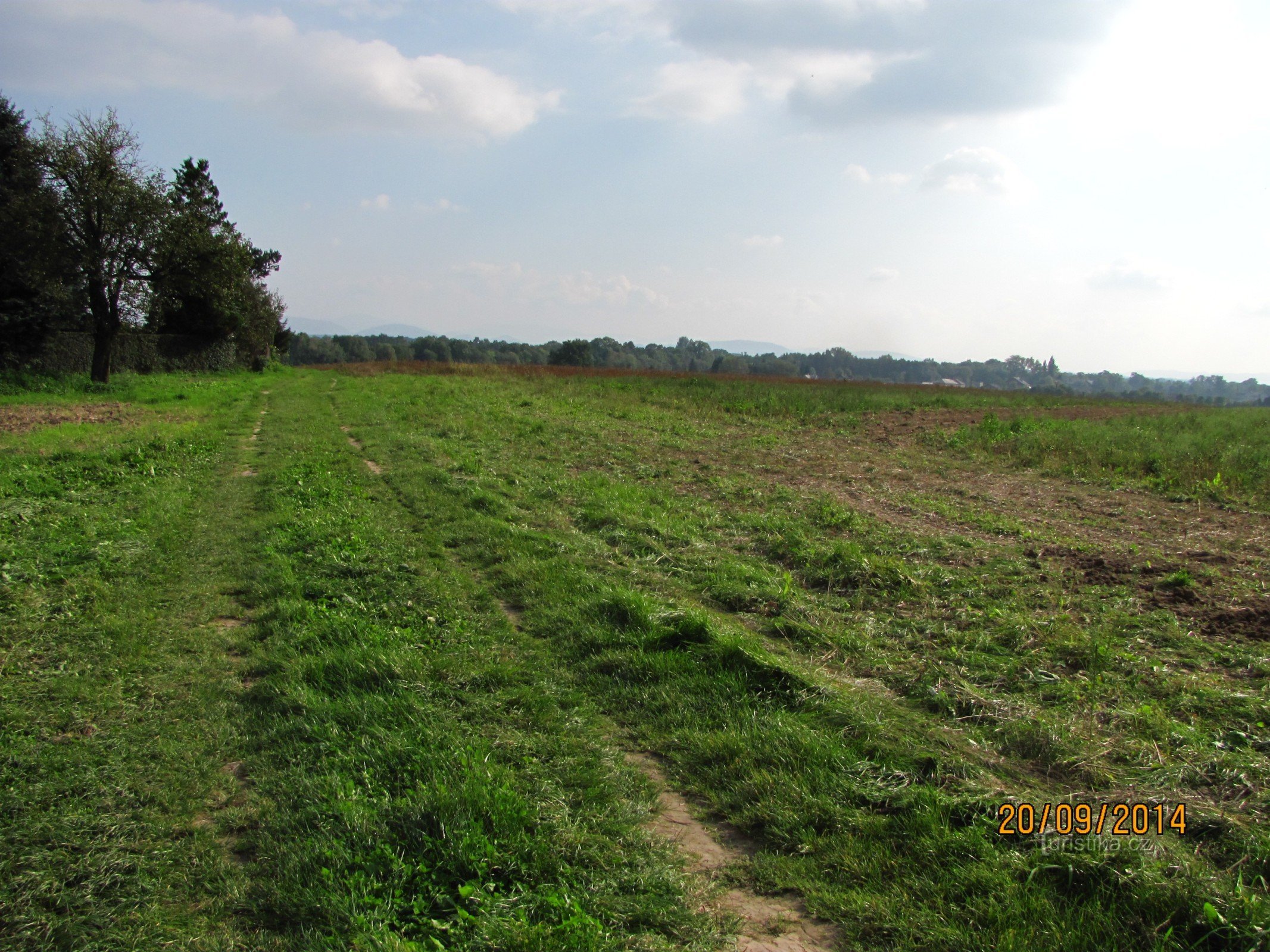 Wandern auf dem Schullehrpfad in Studénka