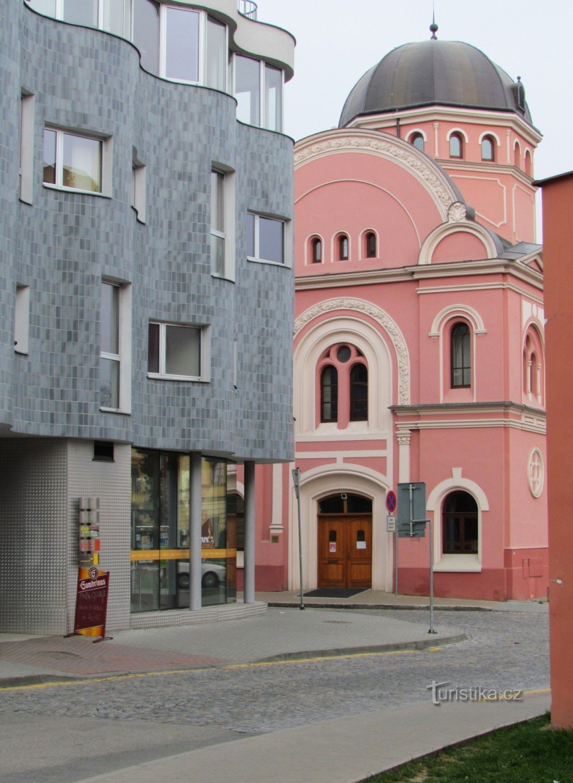 die ursprüngliche Synagoge