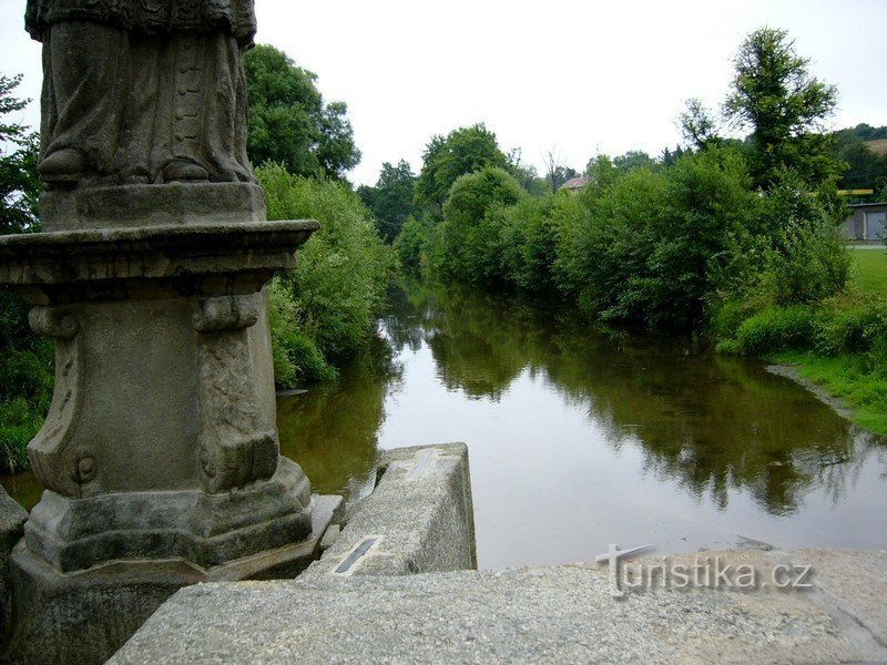 Radbuza depuis le pont