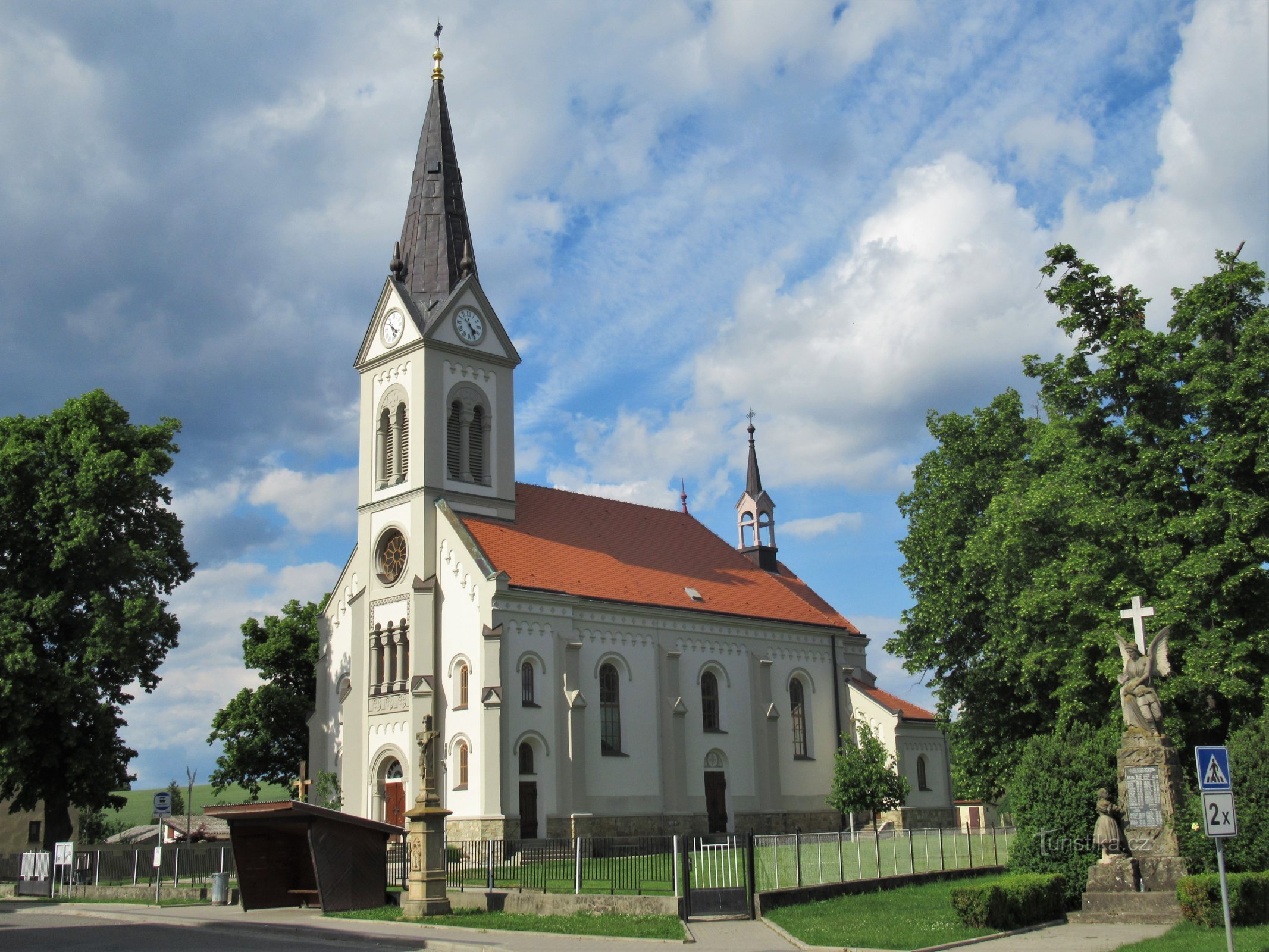 Radějov - kostel sv. Cyrila a Metoděje