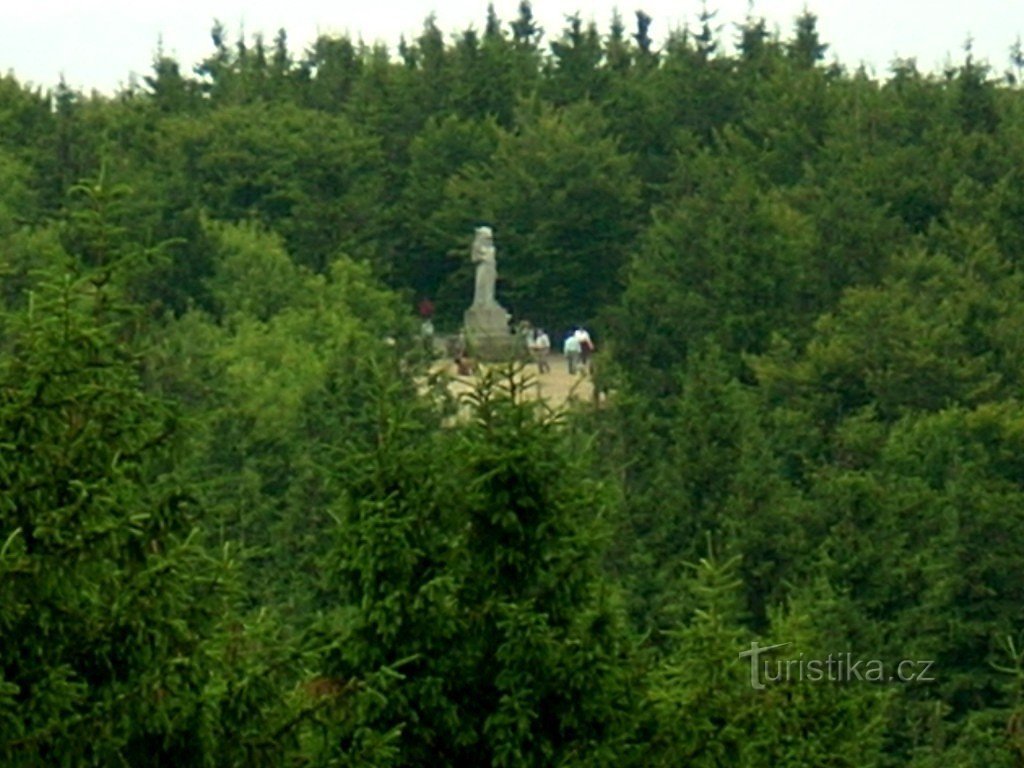 Radhošť pour les touristes