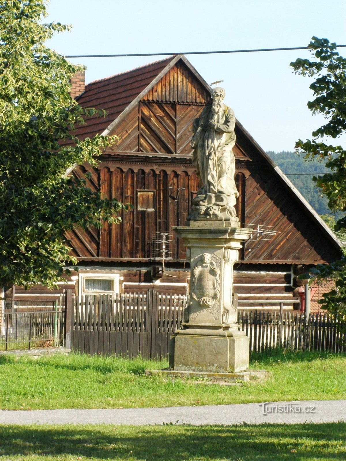 Radim - estatua de St. Jáchym