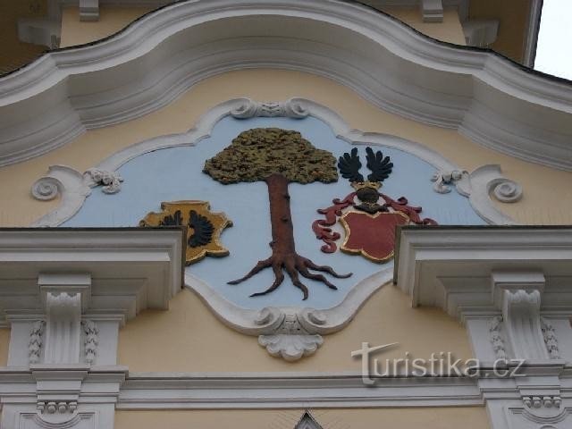 Gradska vijećnica Čelákovice - detalj