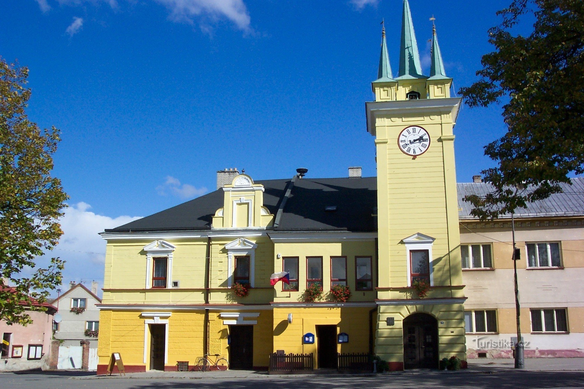 La mairie de Drevohostice