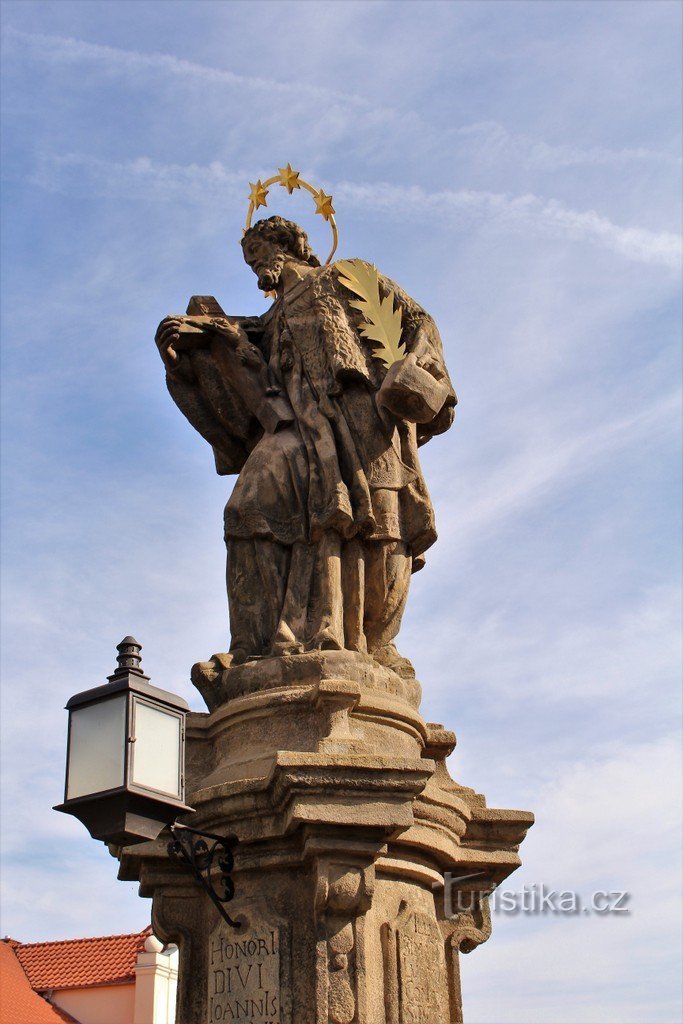 Stadshuset, övre delen av statyn