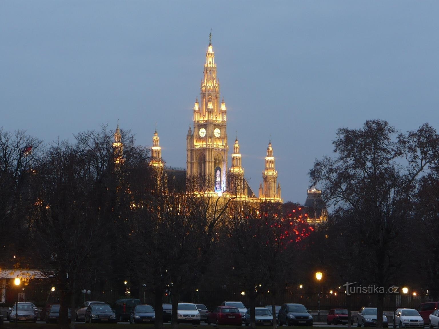 Stadshuset från Hofburg