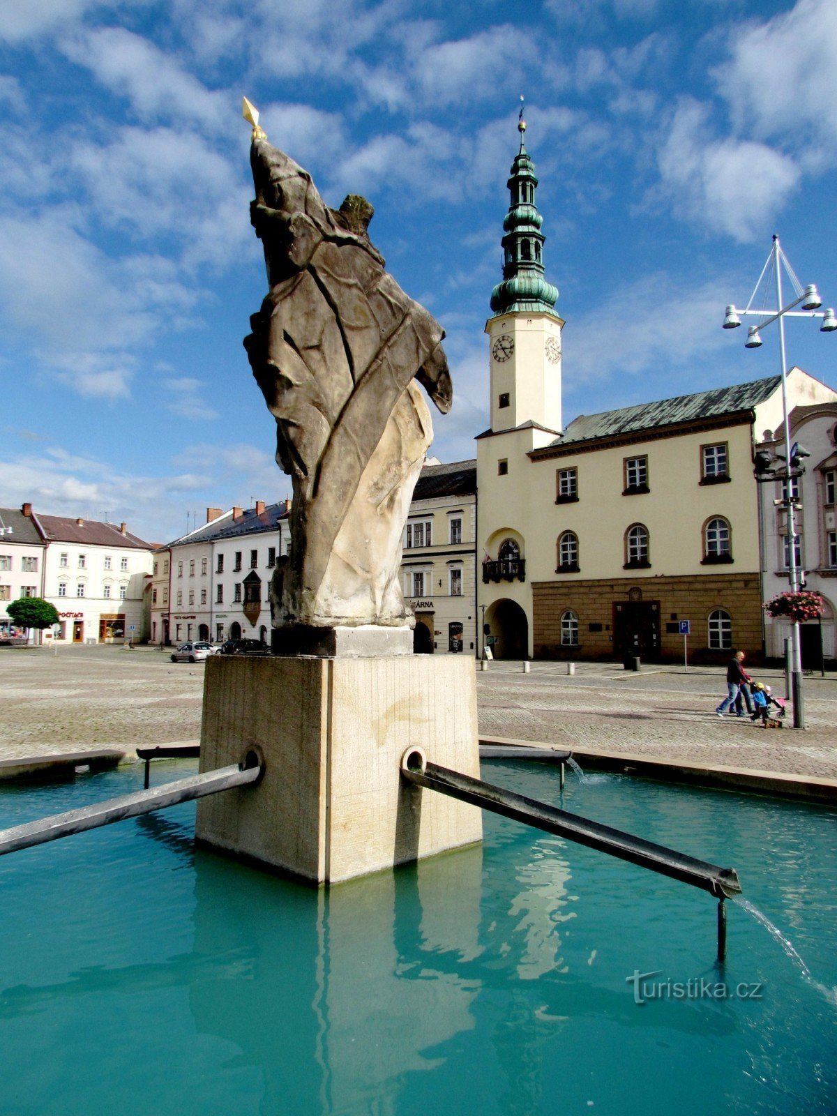 Municipio con torre a Moravská Třebová