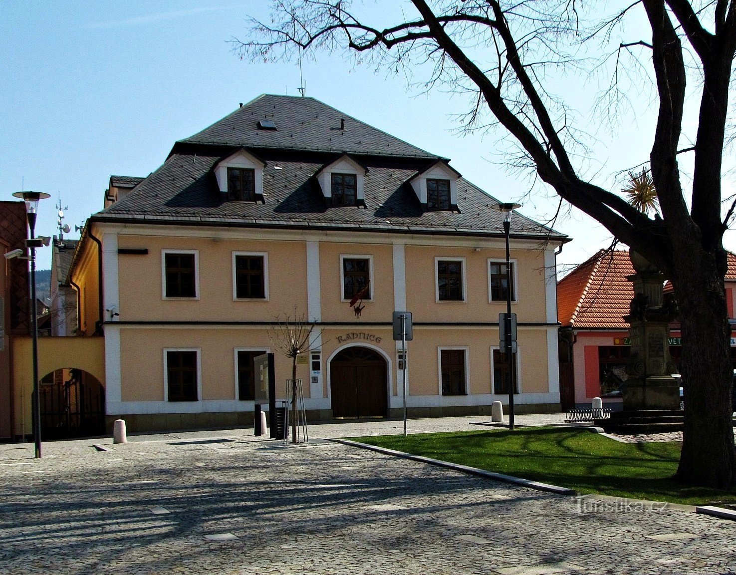 Rathaus in Brumov - Bylnice