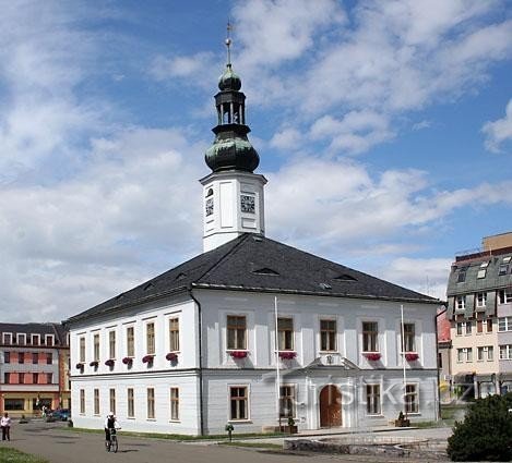 Stadhuis in Jeseník