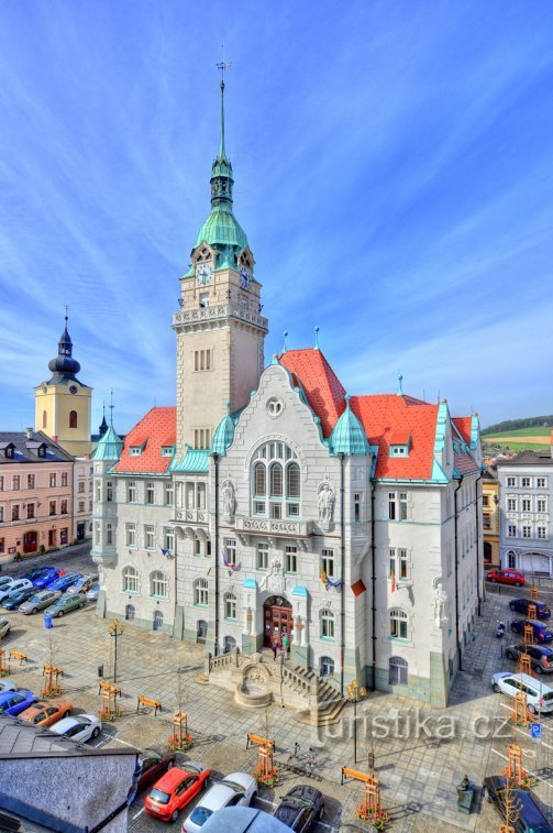 Câmara Municipal em Šumperk Foto de B. Vondruška