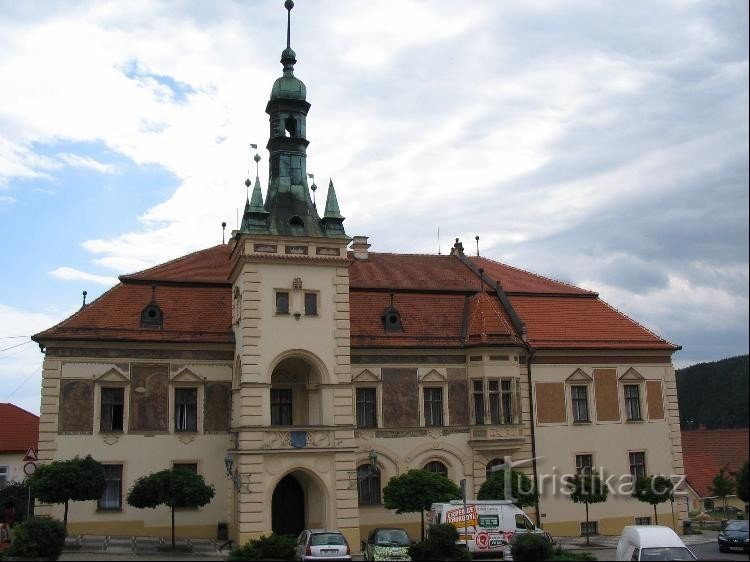 Town hall in Tišnov
