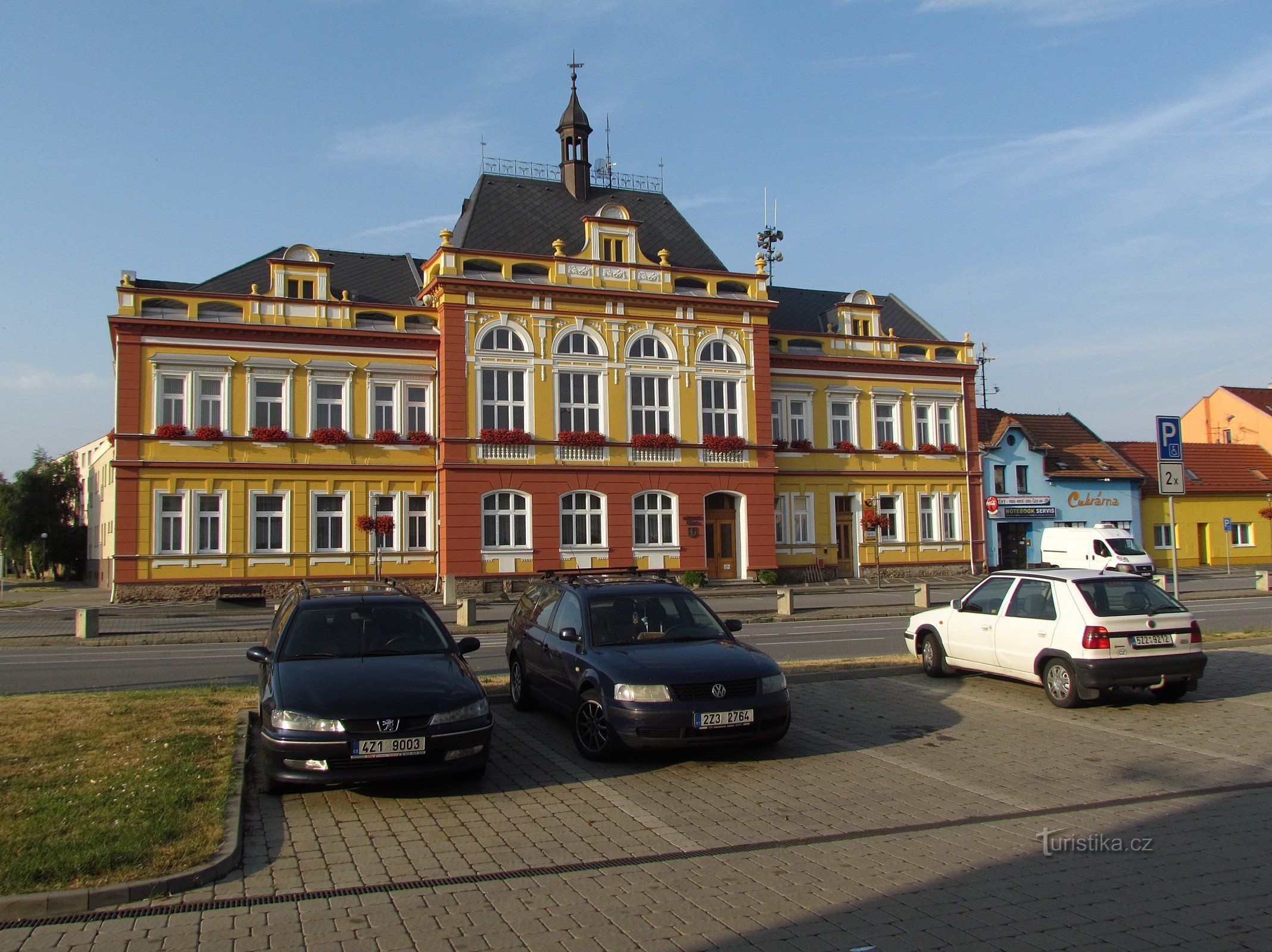 Stadhuis in de oude stad