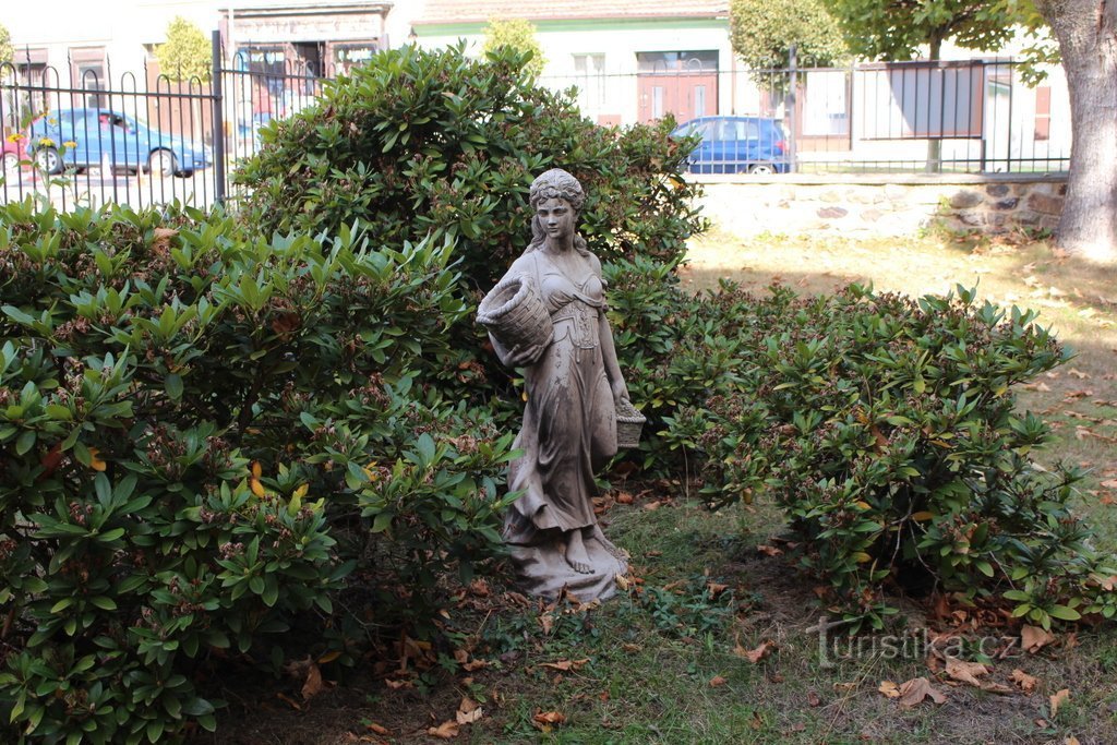 Ayuntamiento, jardín frente al museo