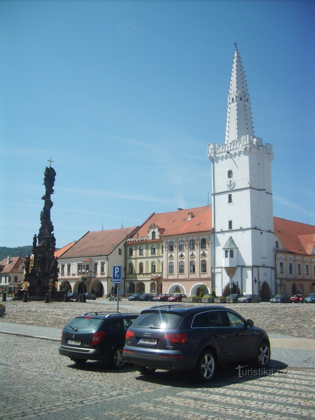 the town hall tower in Kadani