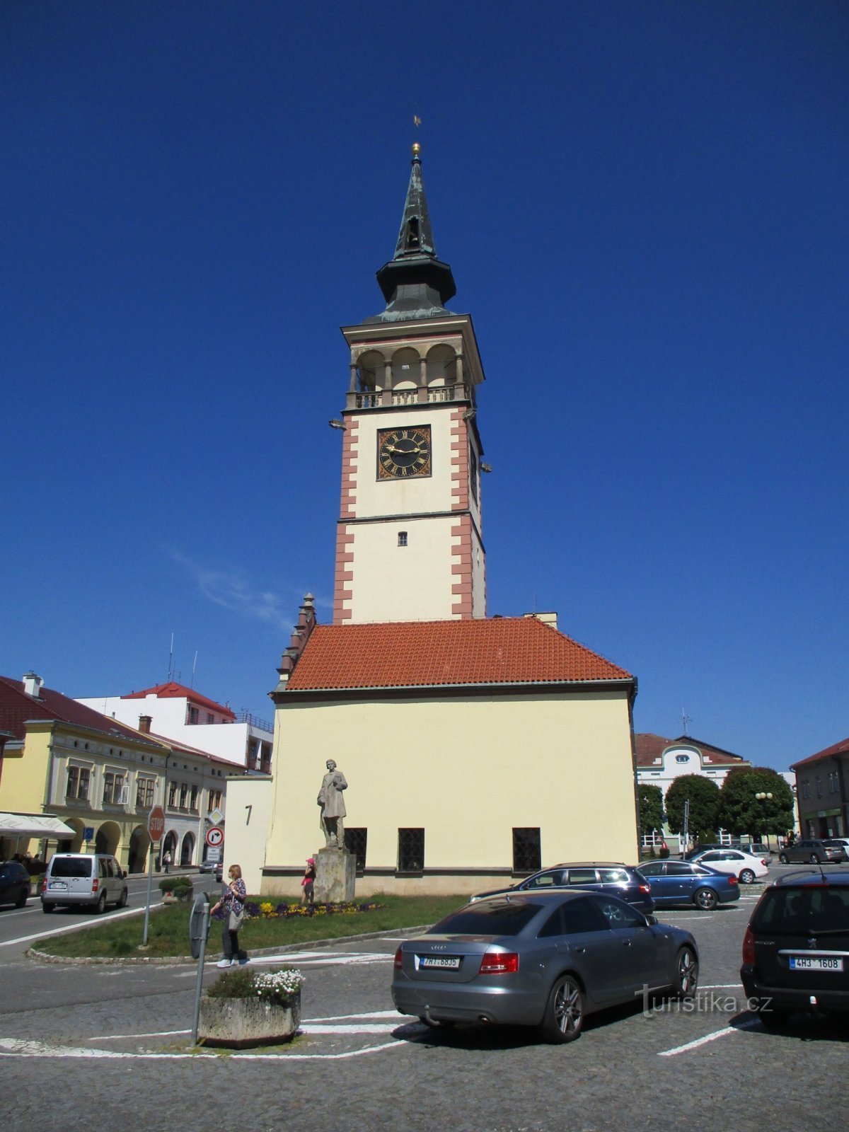 Torre da Câmara Municipal (Dobruška, 18.5.2020/XNUMX/XNUMX)