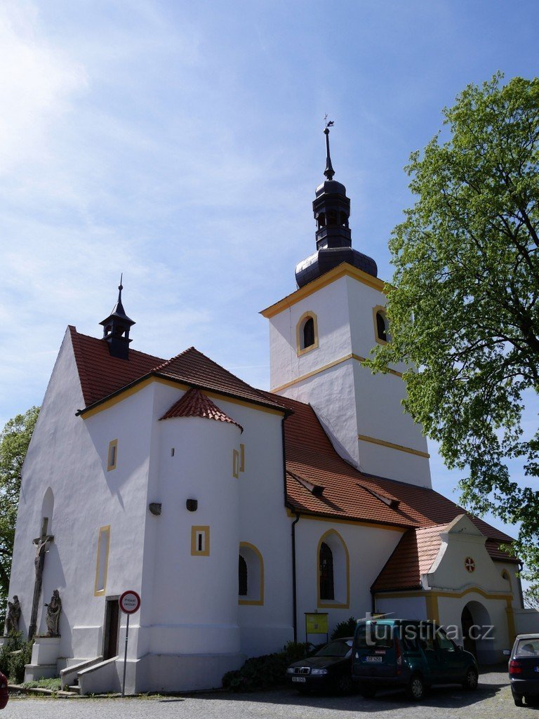 Radomyšl, church of St. Martin