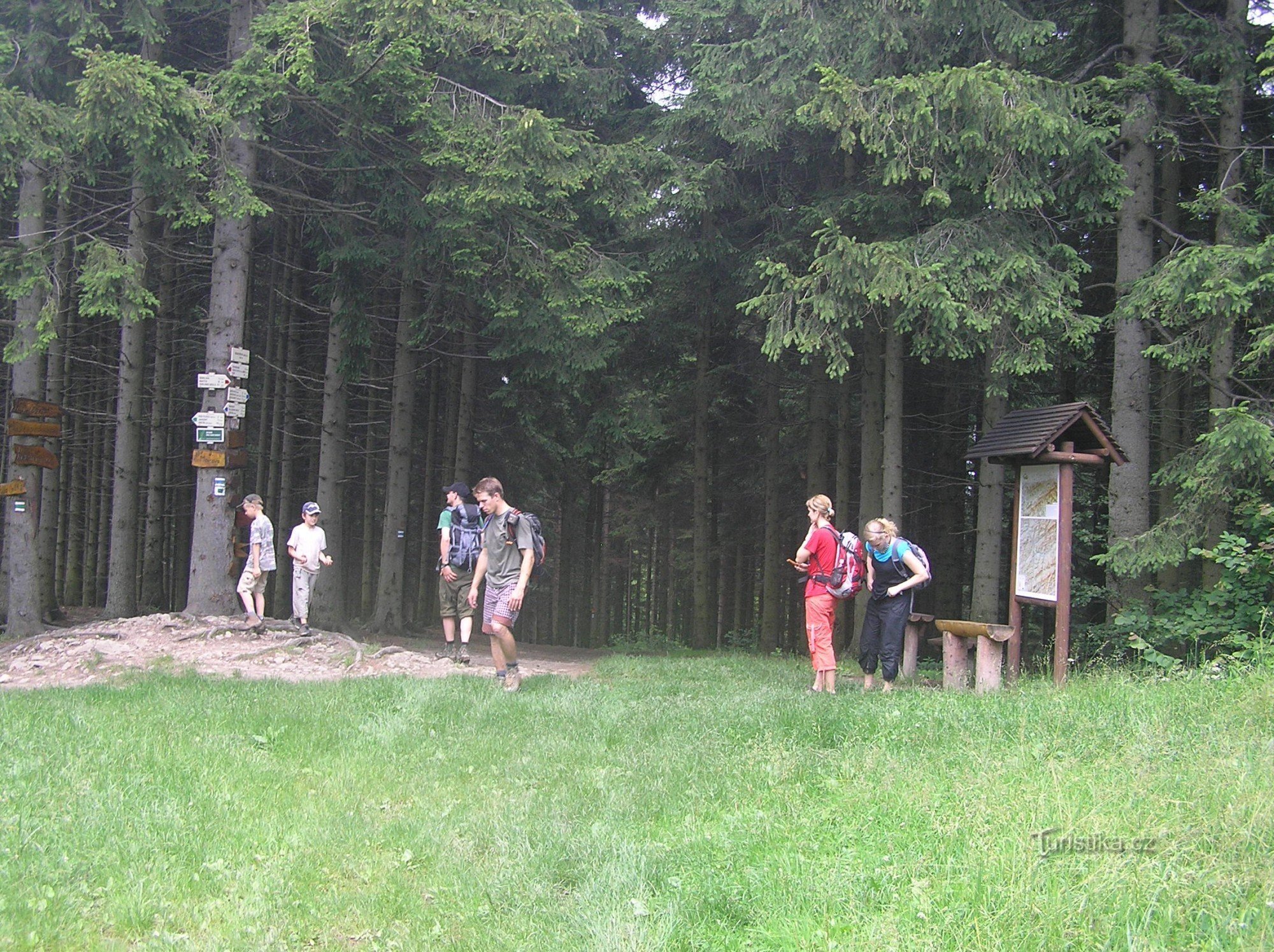 Radošov - sedlo (srpanj 2009.)