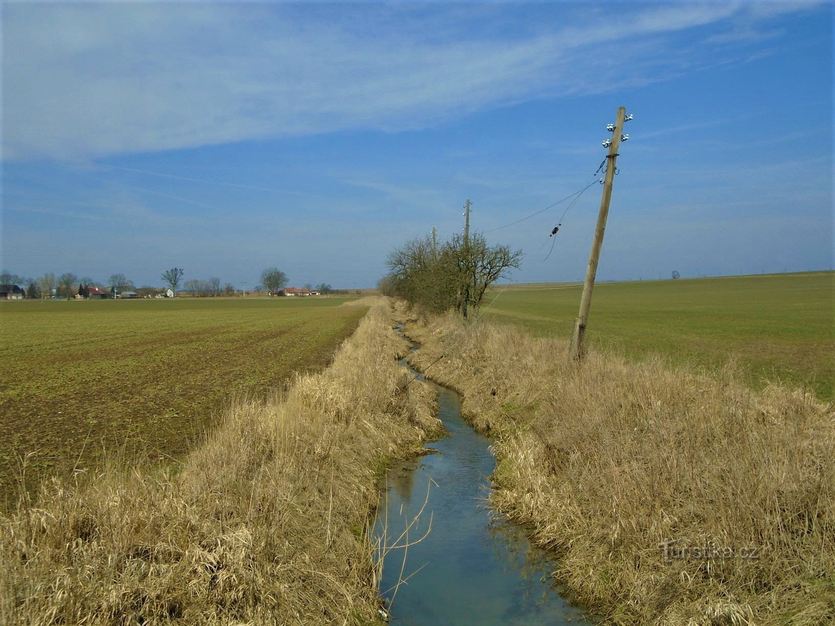 Radostovský potok (nový Přím, 30.3.2018)